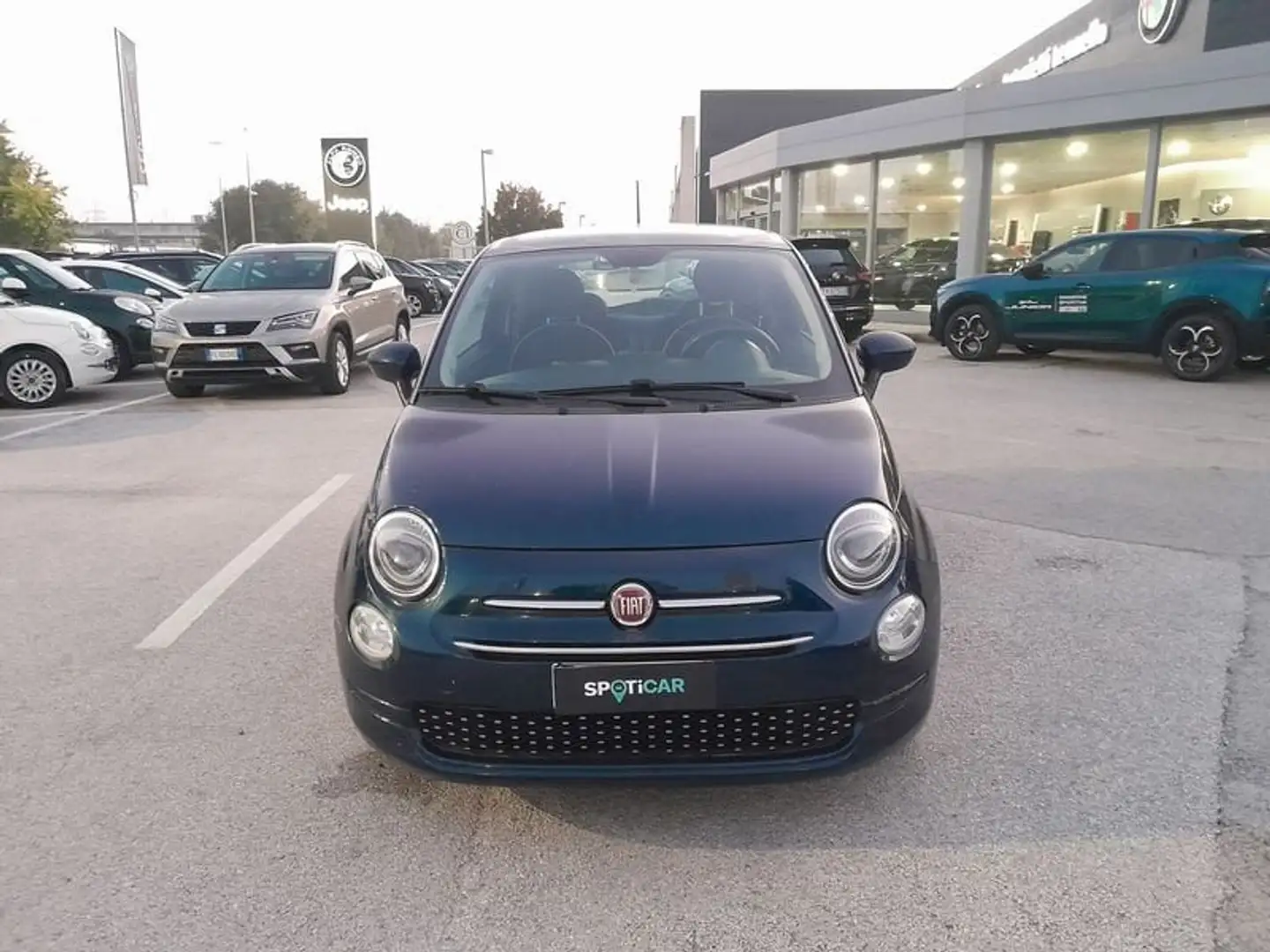 Fiat 500 1.2 Lounge Blau - 2