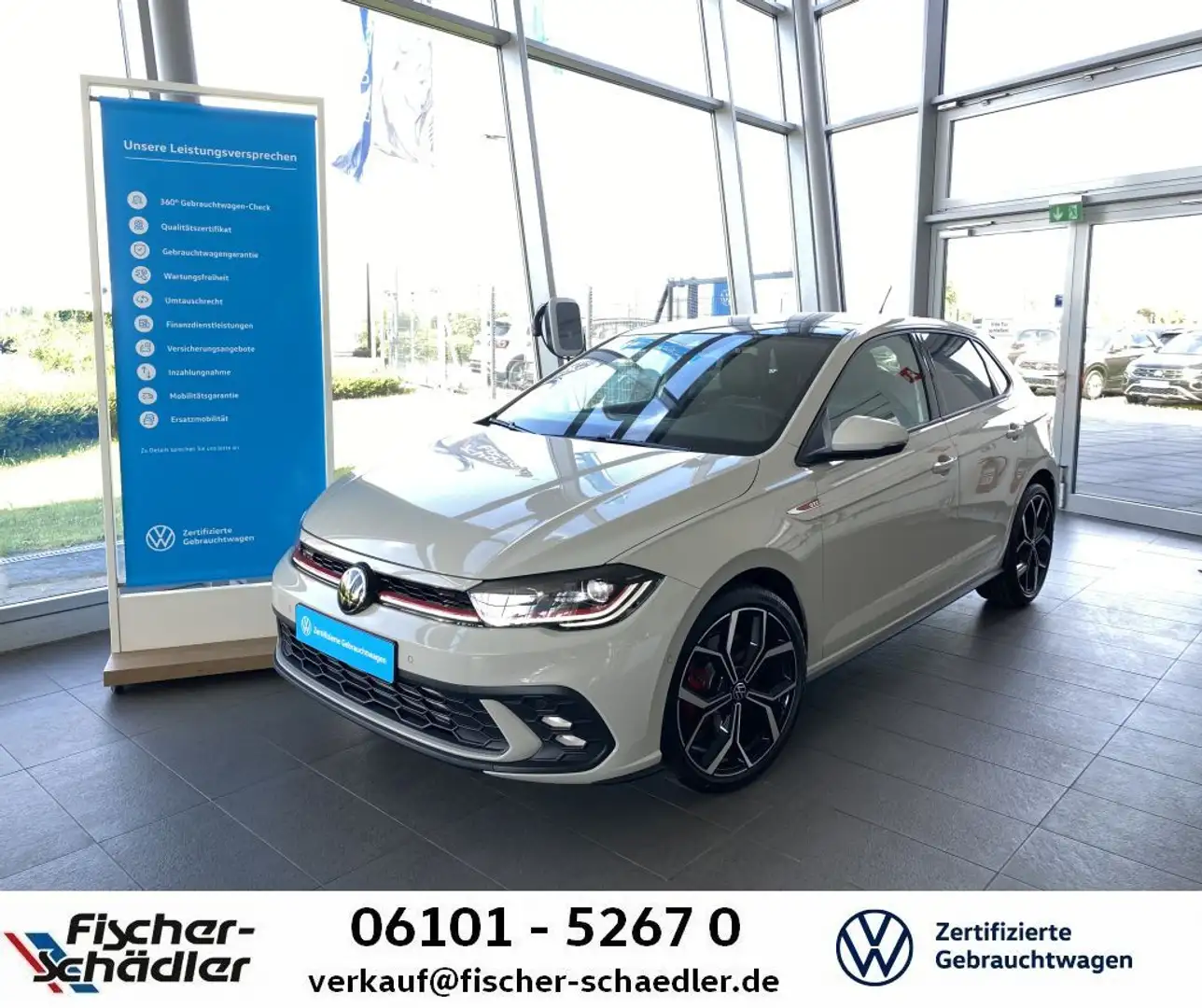 Volkswagen Polo GTI 2.0TSI*DSG*Pano*Navi*IQDrive*IQLight*Re Grau - 1