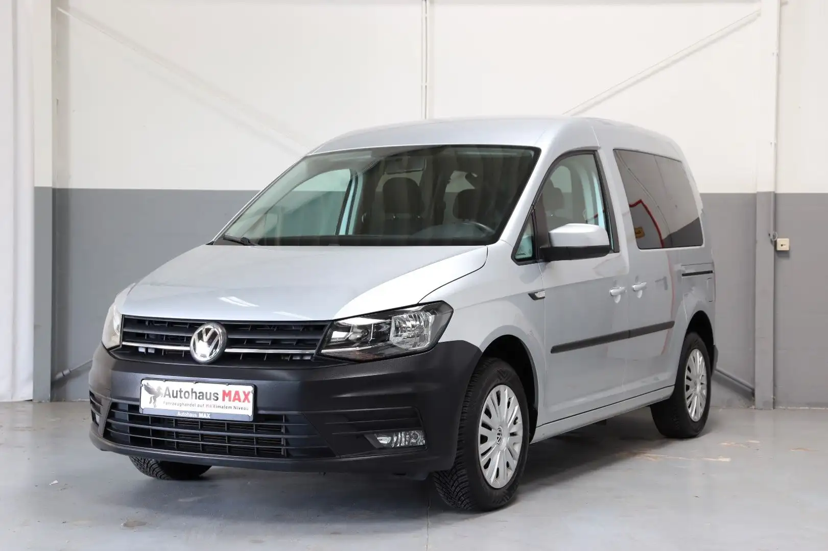 Volkswagen Caddy Rollstuhlrampe~SZH~Tempomat~PDC~HillAssis Plateado - 1