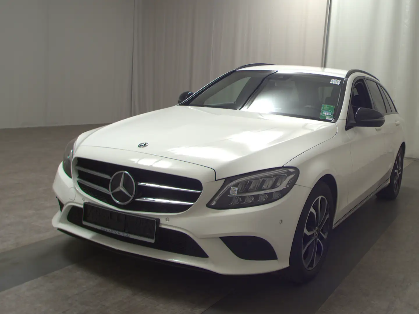 Mercedes-Benz C 200 T d  Avantgarde Navi LED Burmester Night Alb - 2