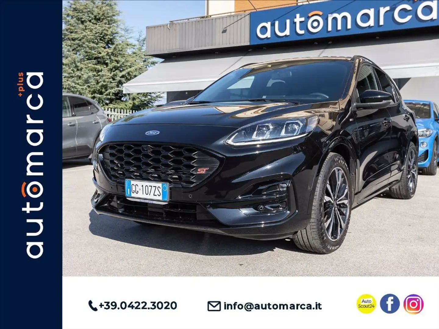 Ford Kuga 1.5 ecoblue ST-Line X 2wd 120cv auto Noir - 1