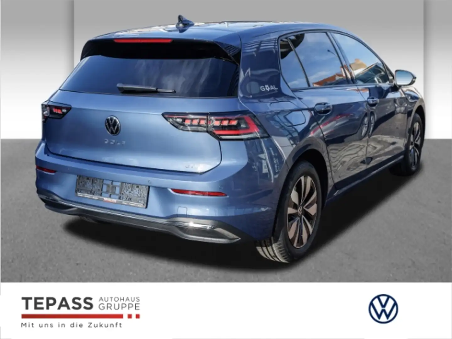 Volkswagen Golf 1.5 eTSI Life NAVI PANO IQ Light Blau - 2
