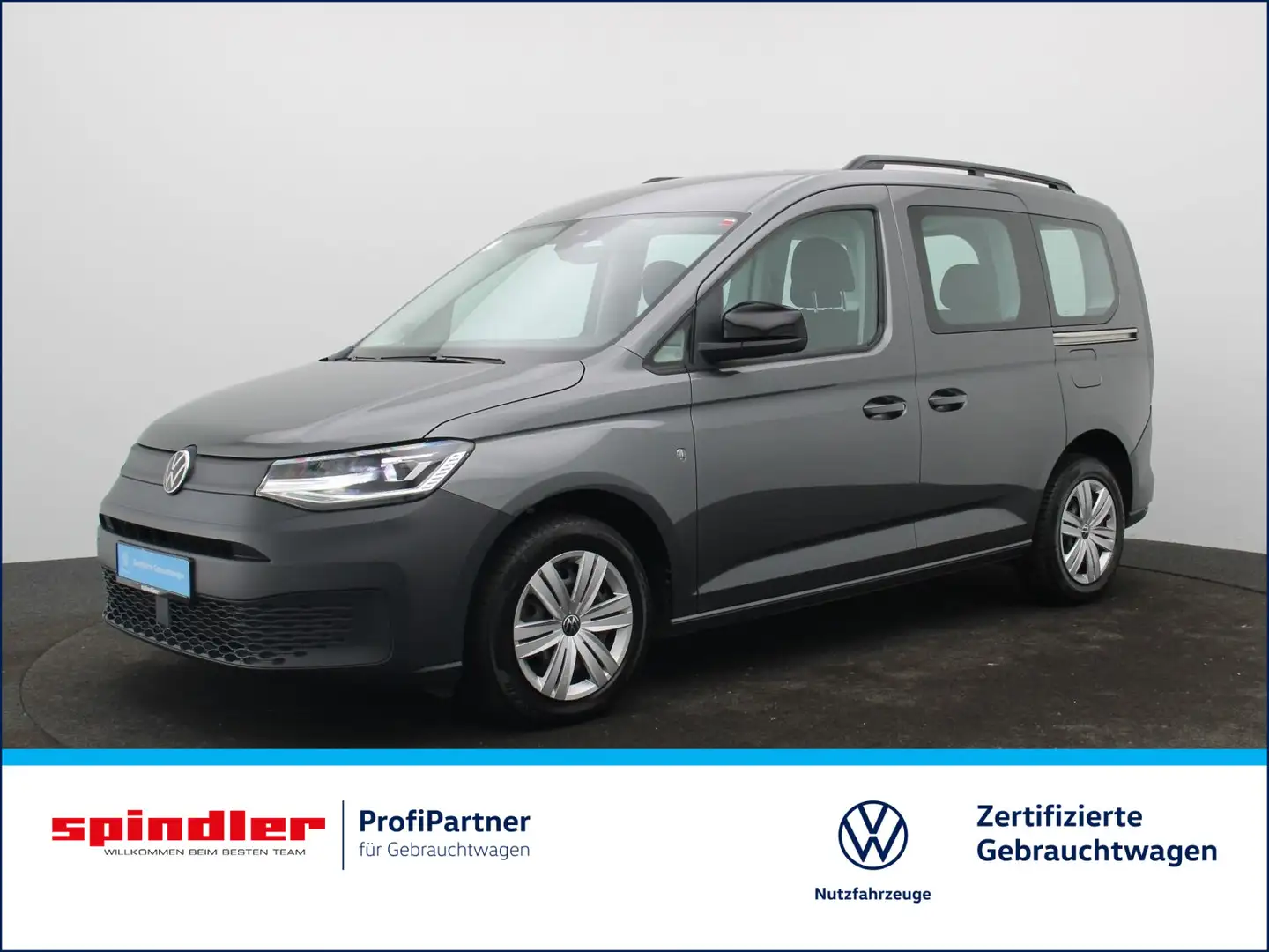 Volkswagen Caddy 2.0 TDI DSG/LED, AHK, DAB+, Tempomat Grigio - 1
