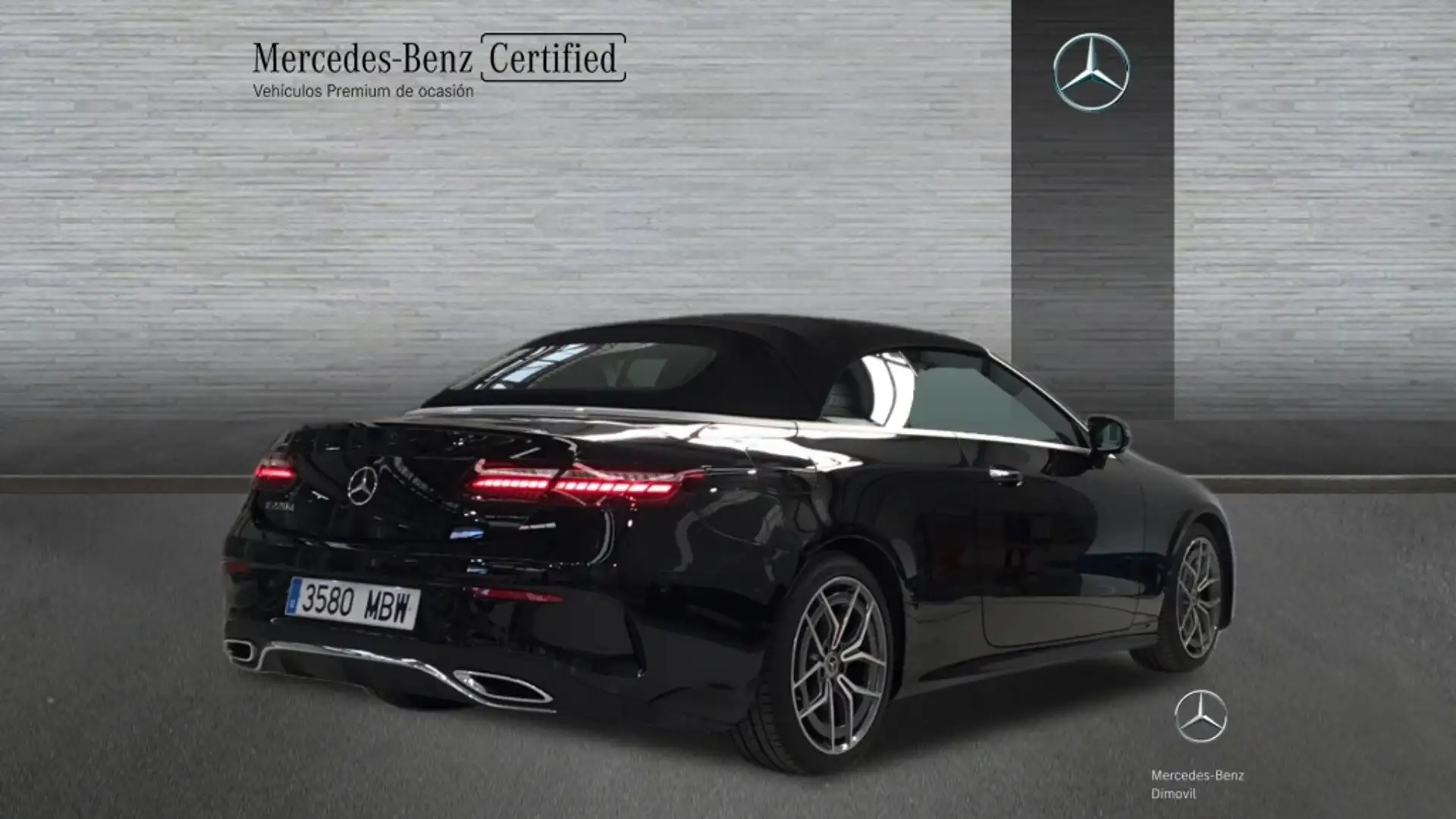 Mercedes-Benz E 220 -CLASS D CABRIO Negro - 2