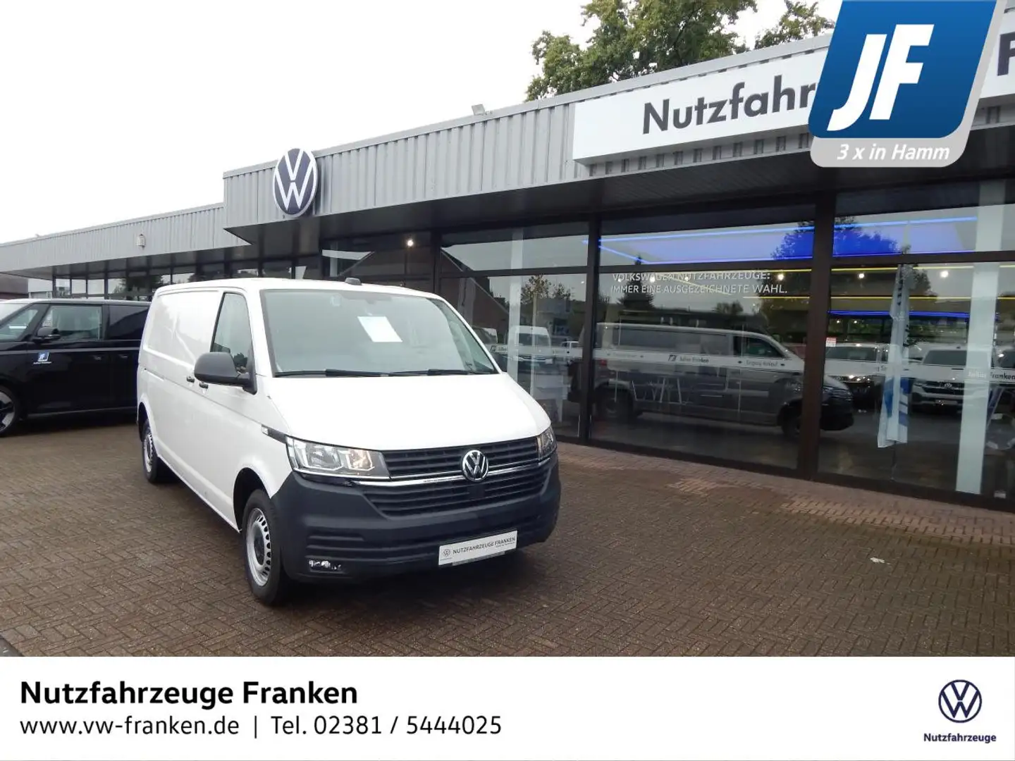 Volkswagen Transporter Kasten 2.0 TDI lang DSG ACC Kamera AHK Weiß - 1