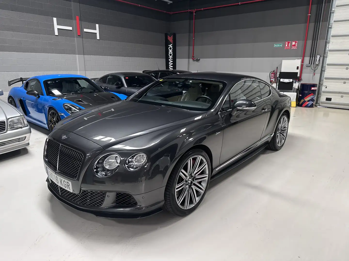Bentley Continental GT Speed 6.0, W12, 635 CV Gris - 1