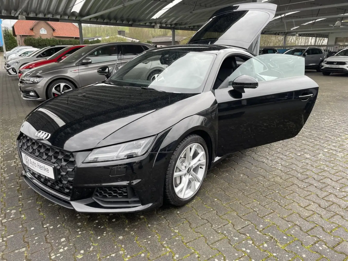 Audi TT Coupé 2.0 TFSI RÜCKFAHRKAMERA + NAVI + SITZHEIZU Zwart - 2