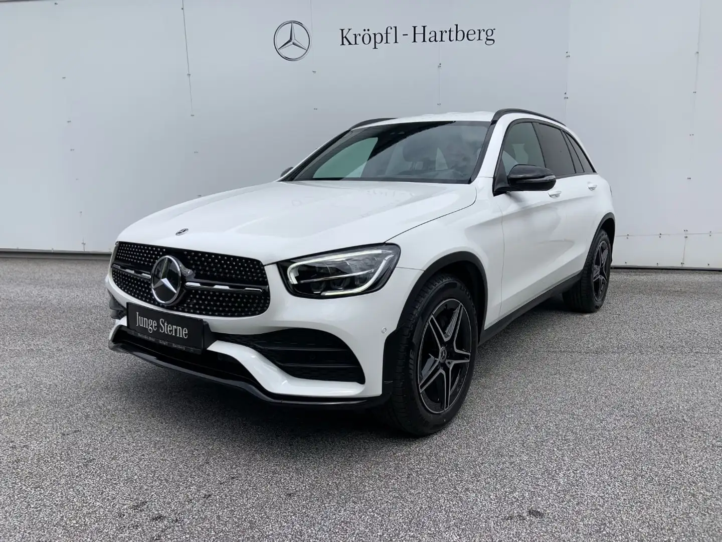 Mercedes-Benz GLC 220 d 4MATIC Shz Distr Ambi eHeck AMG PTS Weiß - 2