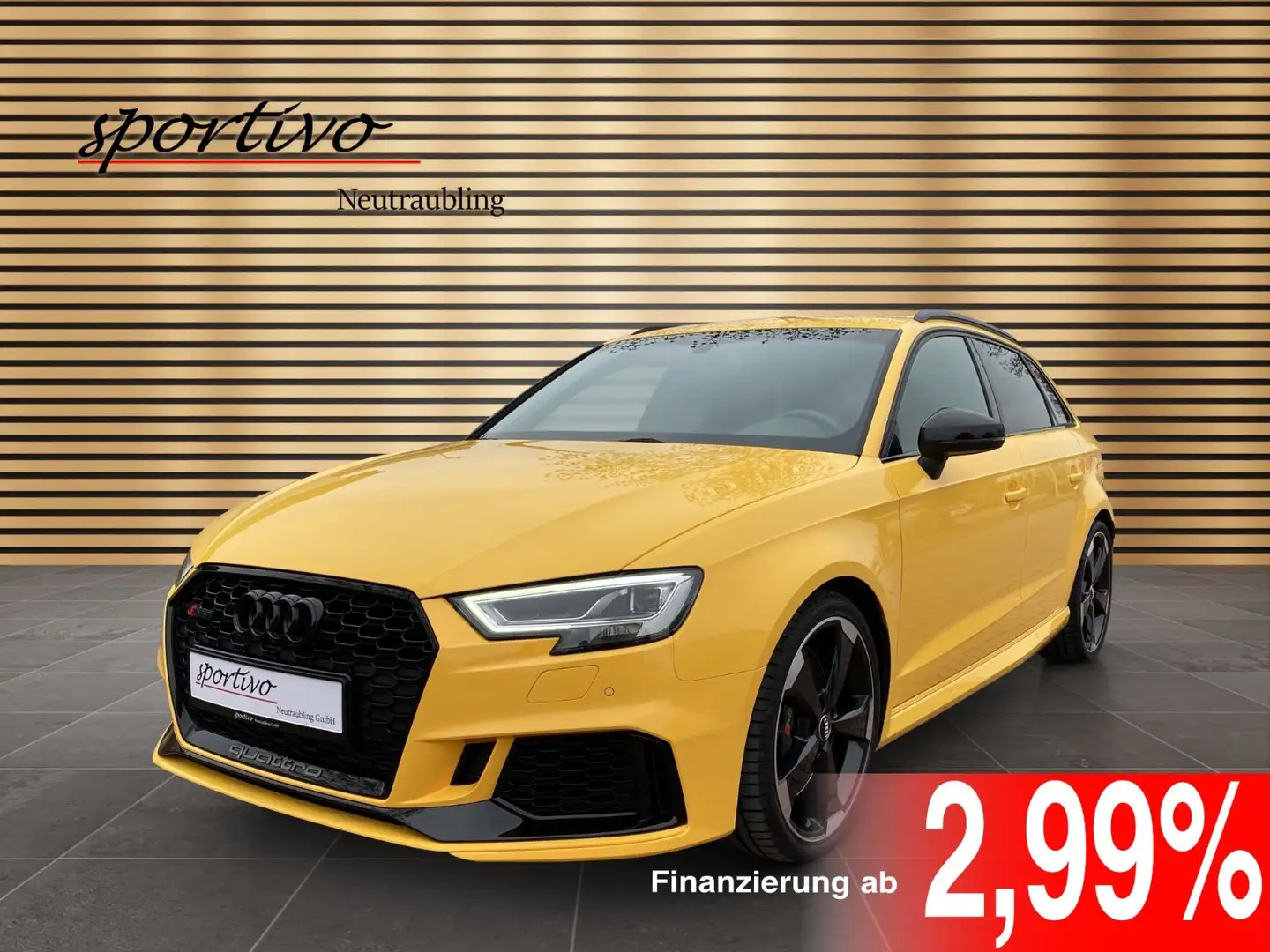 Audi RS3 Sportback/Imolagelb/S-Sitze/B&O/Kam./280km/h Geel - 1