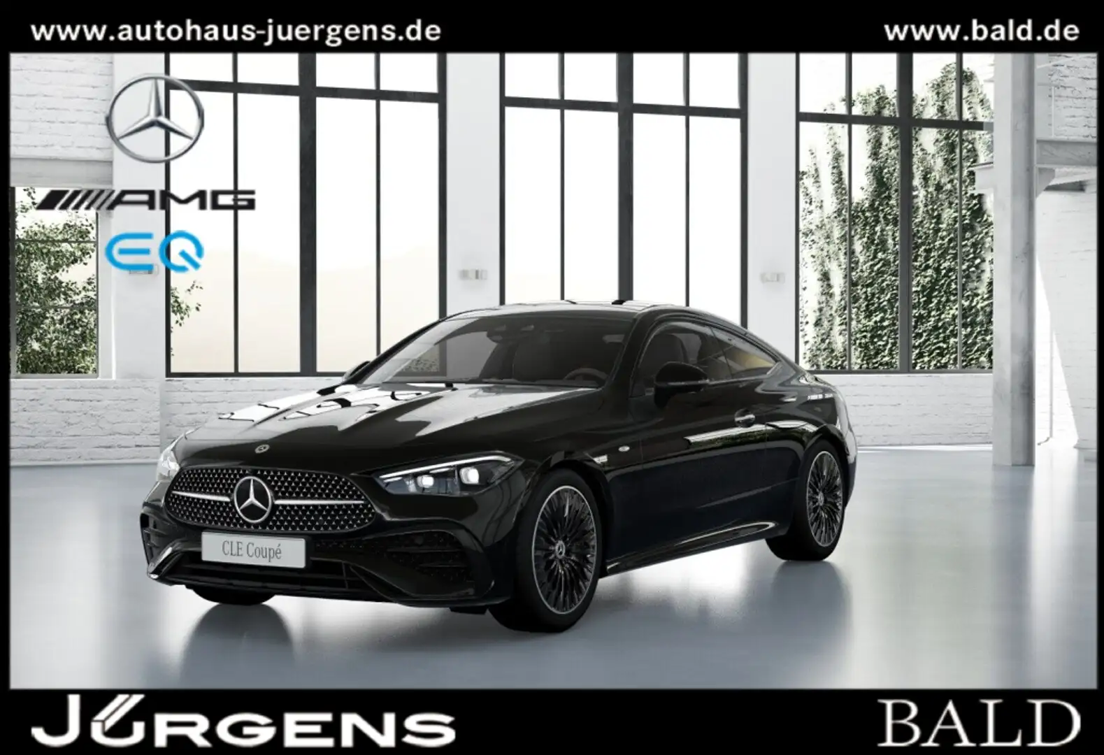 Mercedes-Benz CLE 300 e AMG Pus+Distr+Guard 360+Pano+Head Schwarz - 1