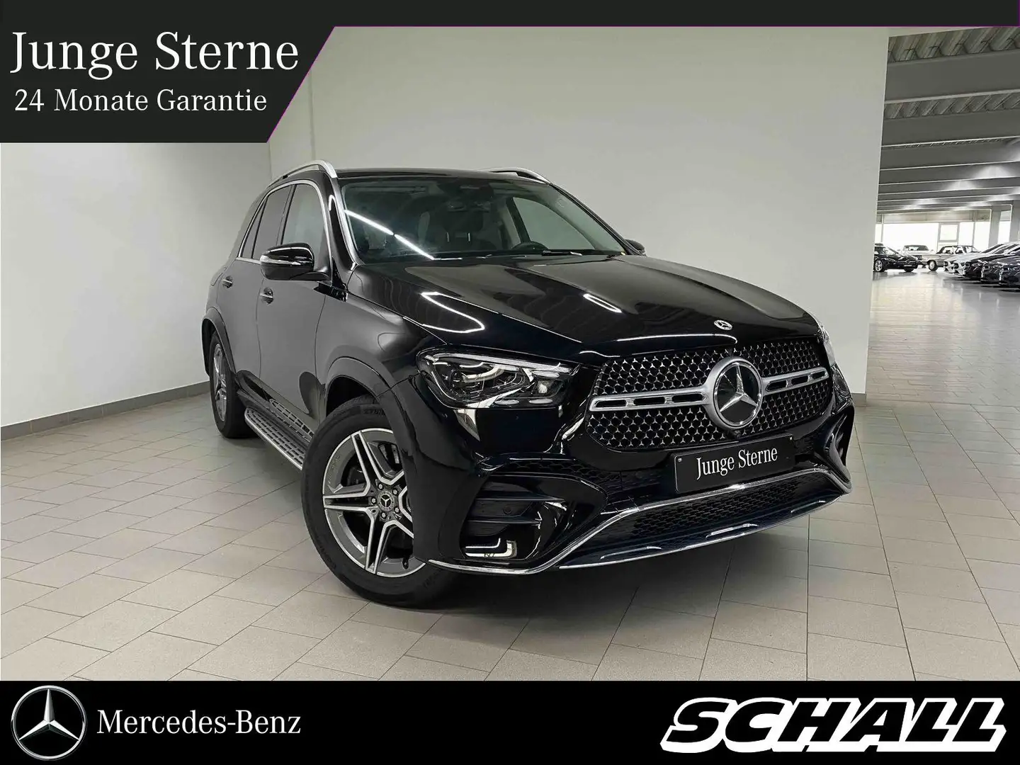 Mercedes-Benz GLE 450 d 4M AMG+DIST+AHK+PANO+AIR+HUD+KEY+20" Schwarz - 1