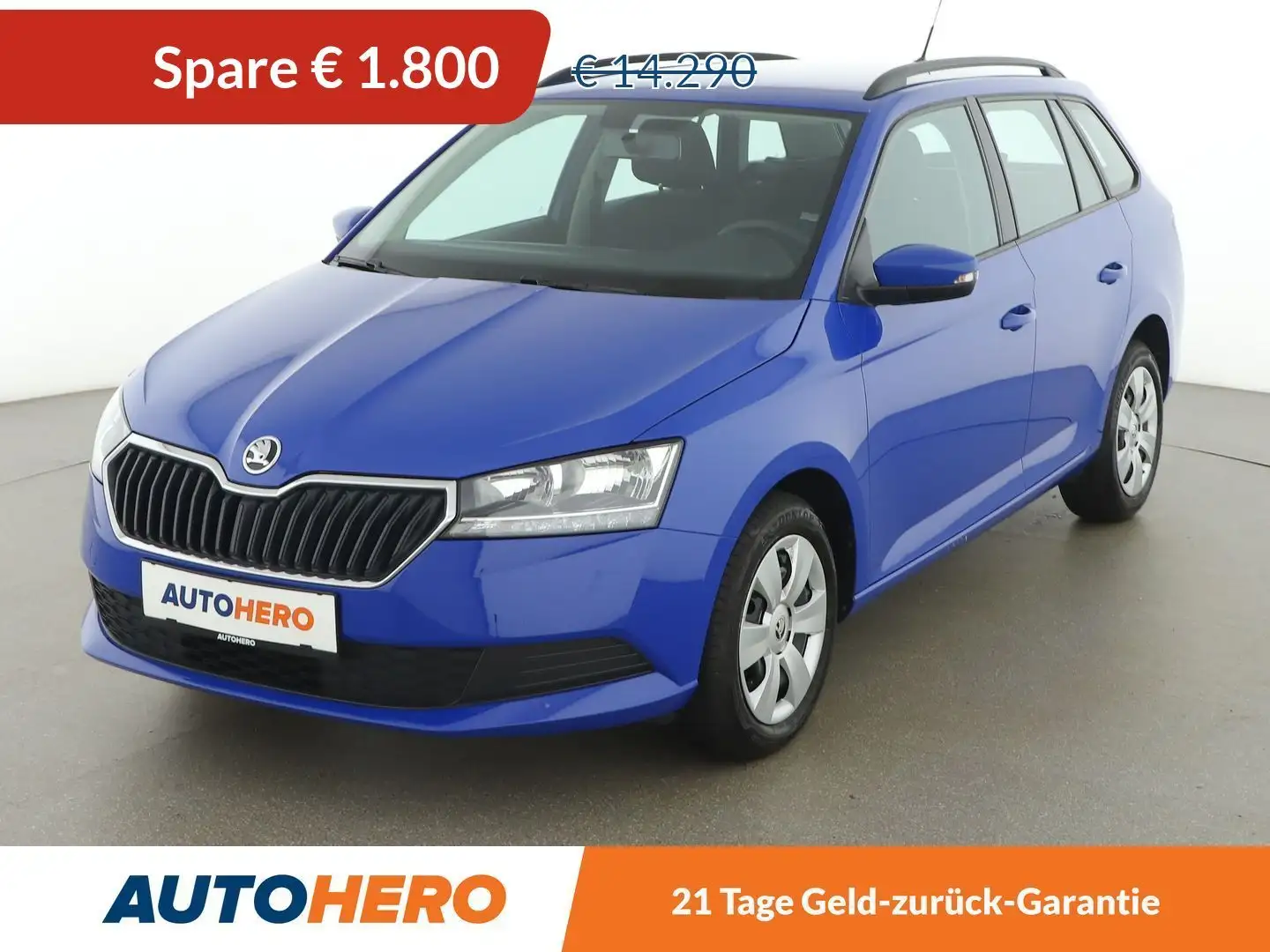 Skoda Fabia 1.0 TSI Active Blau - 1