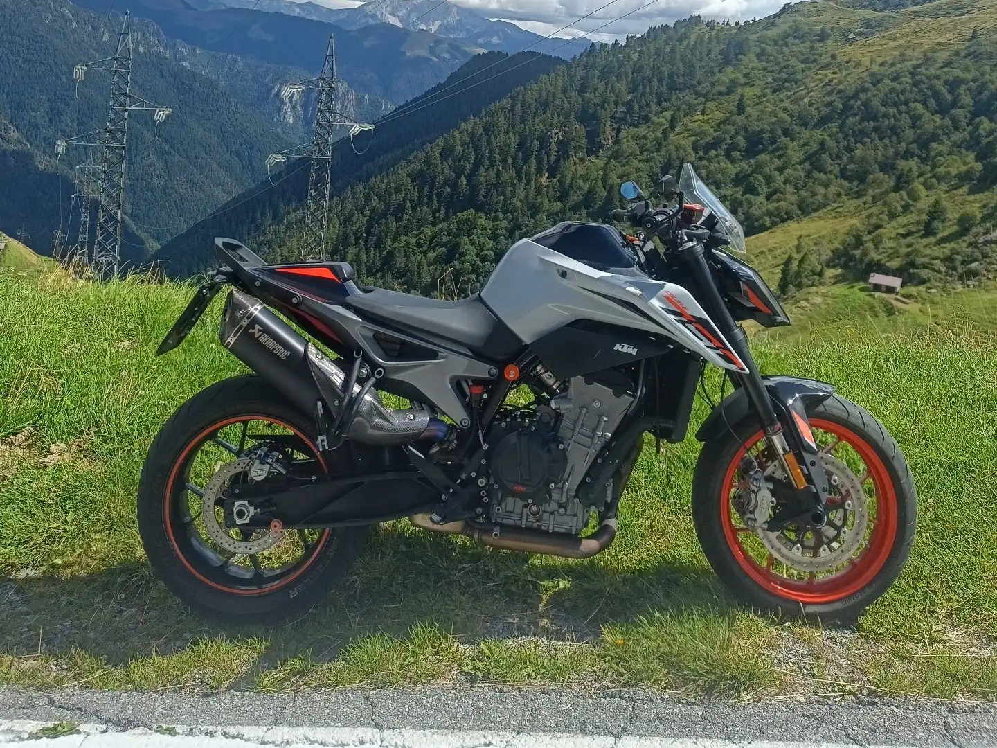 KTM 790 Duke Szary - 1