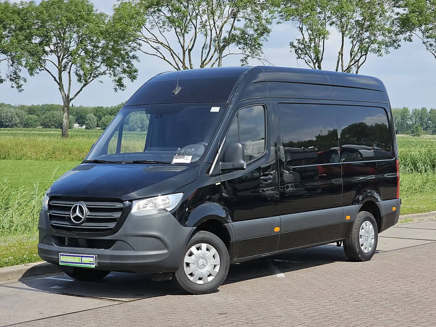 Mercedes-Benz Sprinter 315 L2H2 Mbux Euro6 AC! Noir - 2