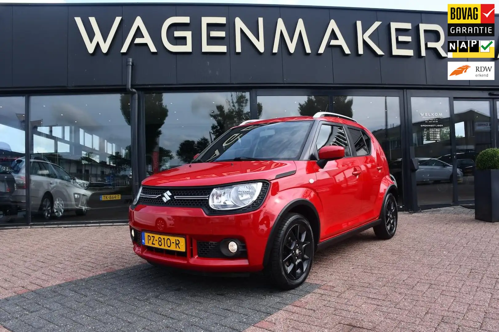 Suzuki Ignis 1.2 Select Aut|Clima|NAVI|Cam|Carplay|DealerOH Rood - 1