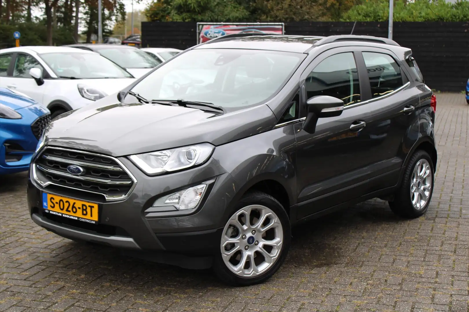 Ford EcoSport 1.0 EcoBoost 125pk Titanium, Driver Assistance, Wi Grijs - 1