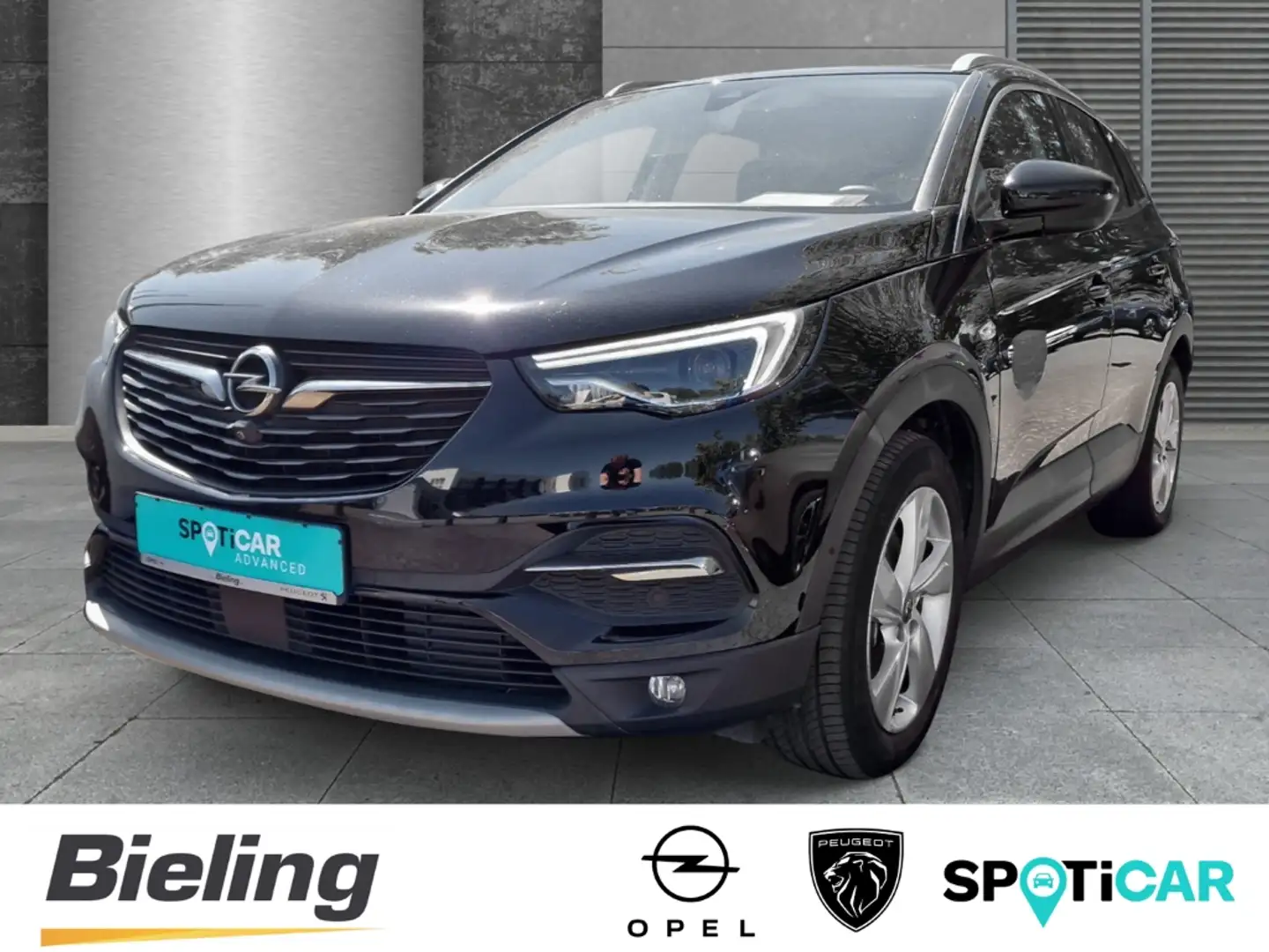 Opel Grandland X Elegance Plug-in-Hybrid 1.6 Turbo Leder, NAVI,Park Zwart - 1