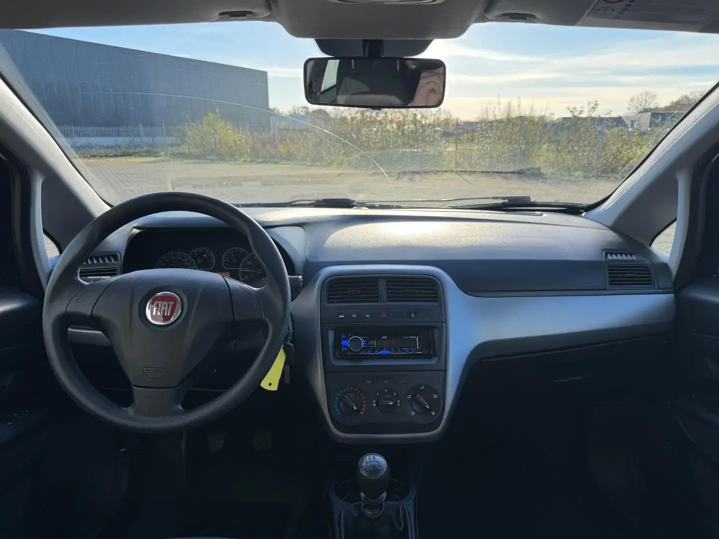 Fiat Grande Punto 1.2 Actual|APK NIEUW|D-RIEM VV|AIRCO Blauw - 2