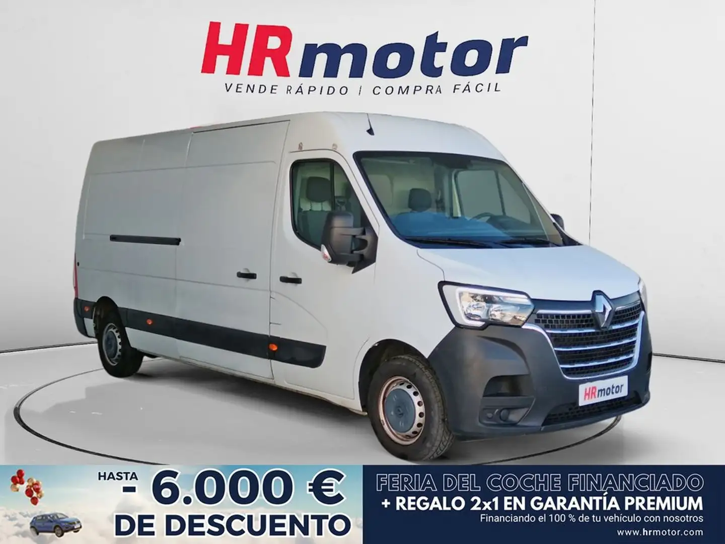 Renault Master L3H2 HKa 3,5t Blanco - 1
