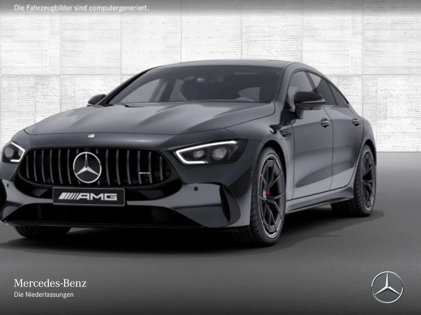 Mercedes-Benz AMG GT 63  Cp. 4M Night Distronic Headup Leder PTS Gris - 2