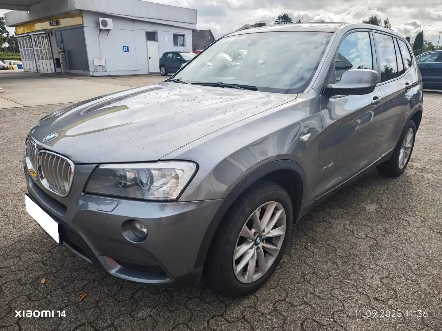 BMW X3 xDrive 20 d Luxe Gris - 1