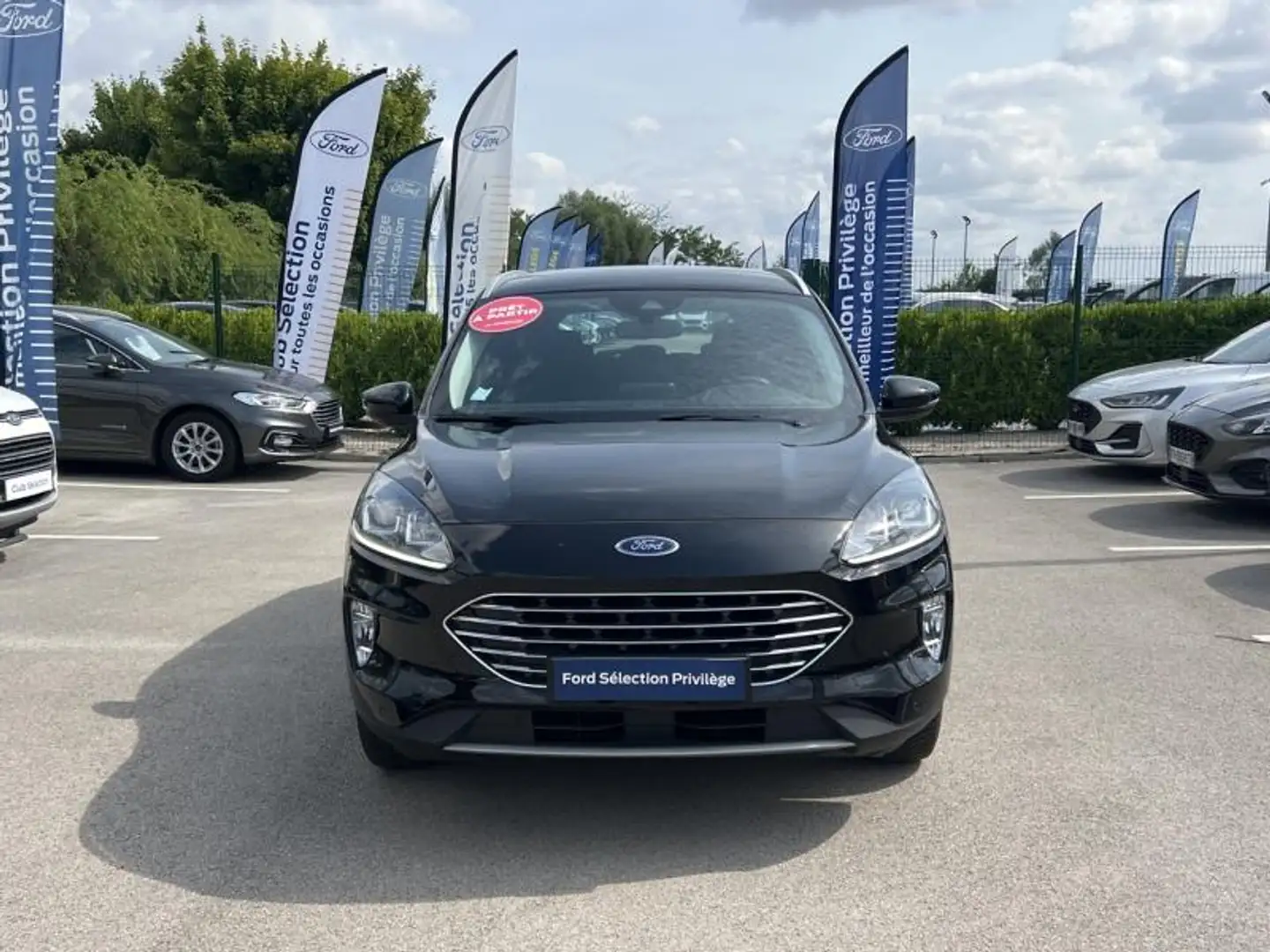 Ford Kuga 2.5 Duratec 190ch FHEV E85 Titanium BVA Noir - 2