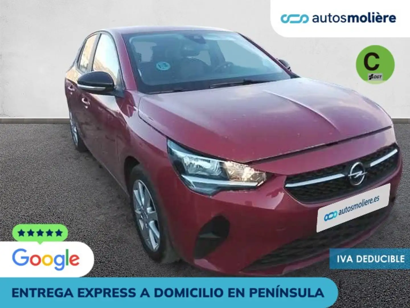 Opel Corsa 1.2 XEL S/S Edition 75 Rojo - 1
