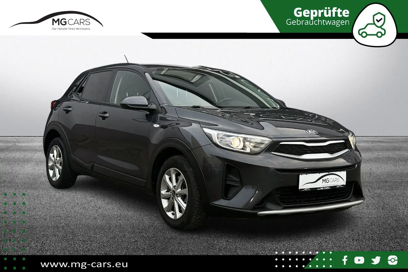 Kia Stonic Edition 7~Automatik~56TKM~AppleCarPlay! Grau - 1