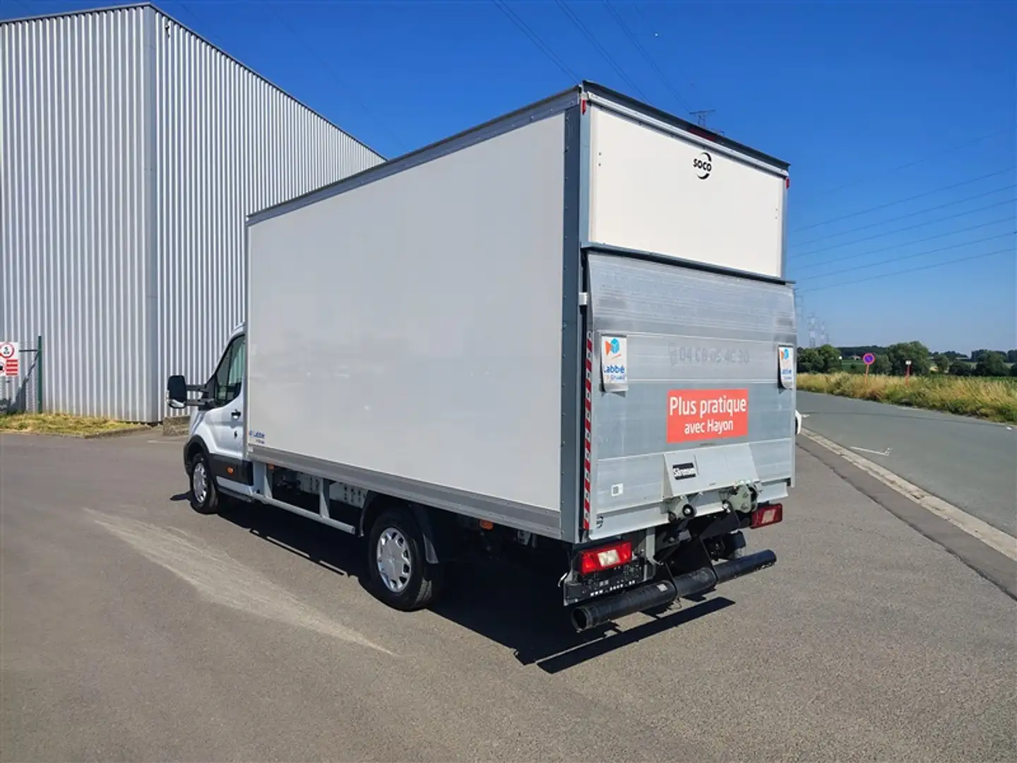 Ford Transit 2.0 TDCi 130cv CAISSE ALU / DHOLLANDIA Blanc - 2