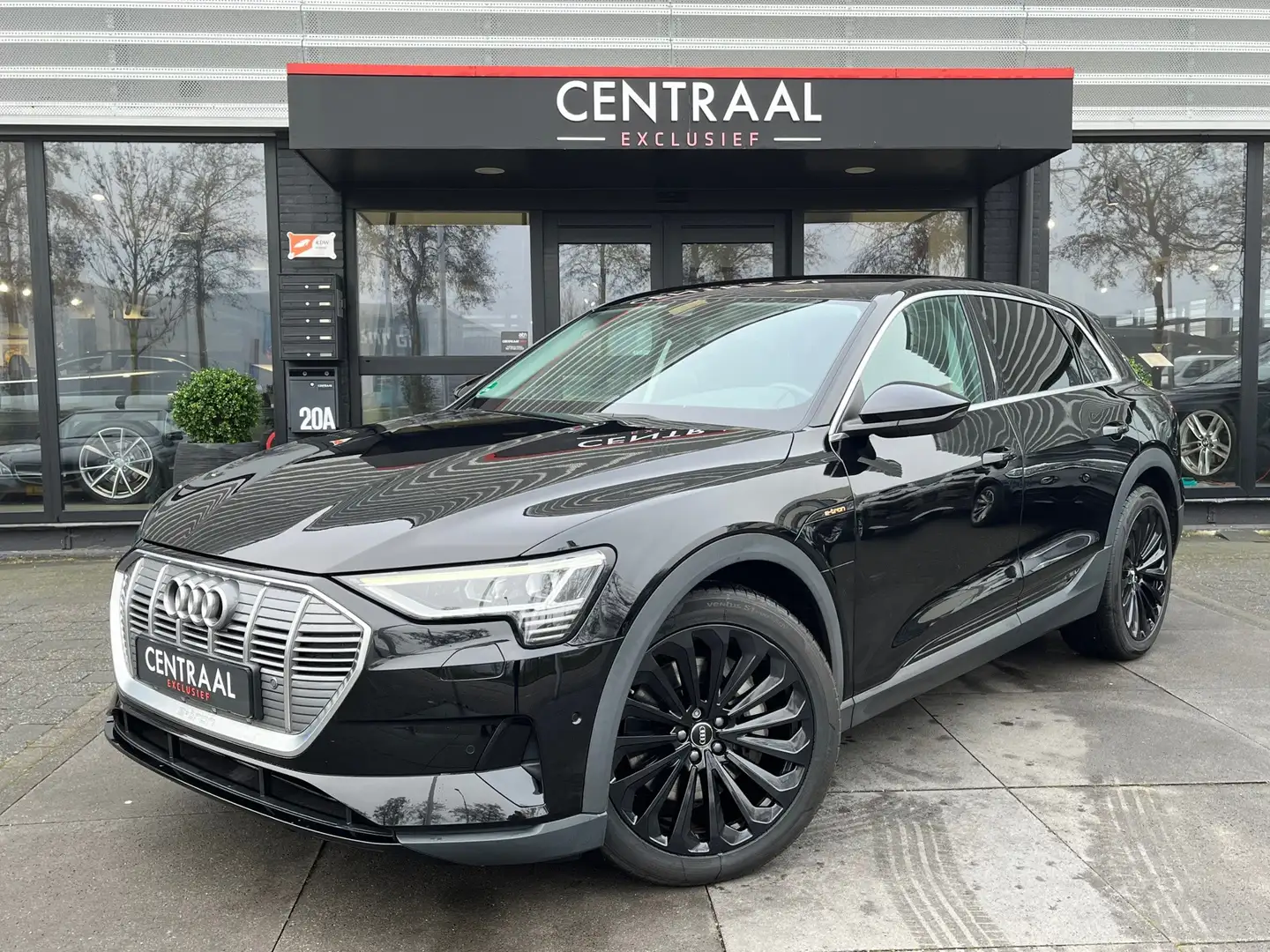 Audi e-tron 50 Quattro Business (incl btw) 71 kWh|Camera|Virtu Zwart - 1