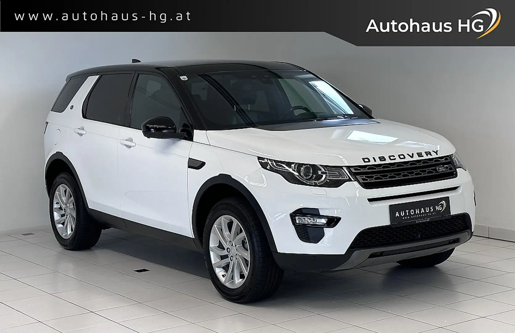 Land Rover Discovery Sport 2,0 TD4 4WD SE Aut.*AHK*PANO*360°KAMERA*TOT-WIN... Weiß - 1