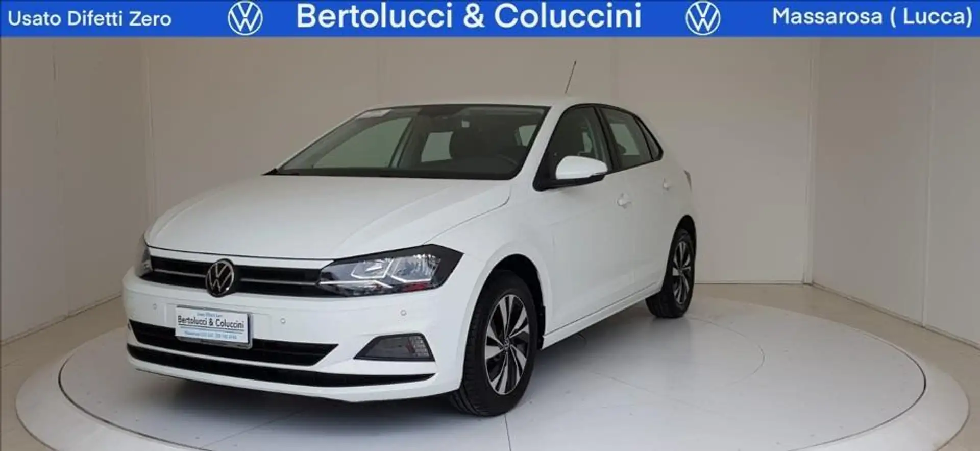 Volkswagen Polo 1.0 EVO 80 CV 5p. Comfortline BlueMotion Technolog Blanc - 1