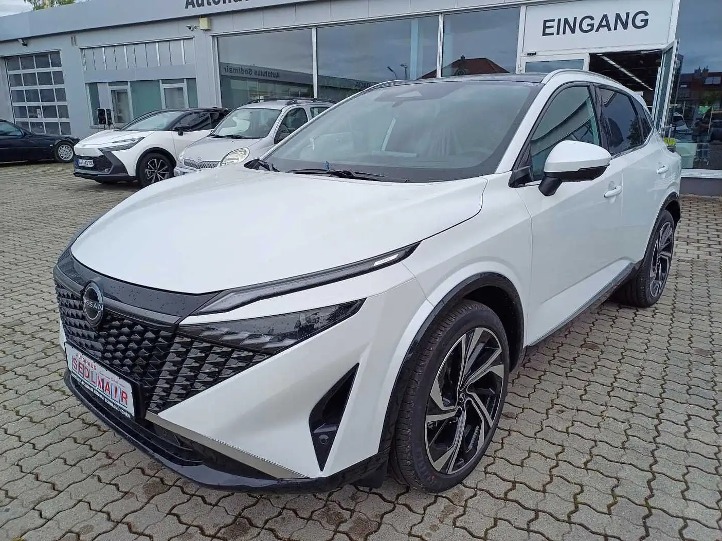 Nissan Qashqai 1.3 DIG-T MHEV TEKNA+ PLUS/PANO/BOSE Blanc - 1