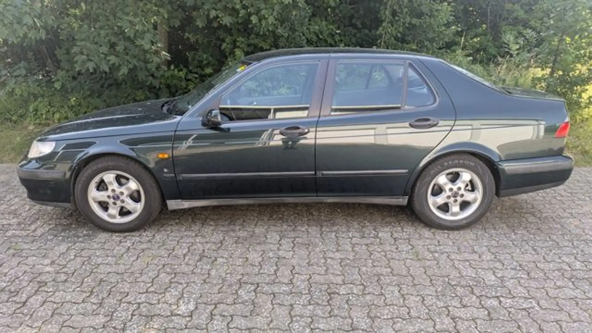 Saab 9-5 Lim.*1 Hand*Automatik*Leder*152.743 Km* Groen - 2