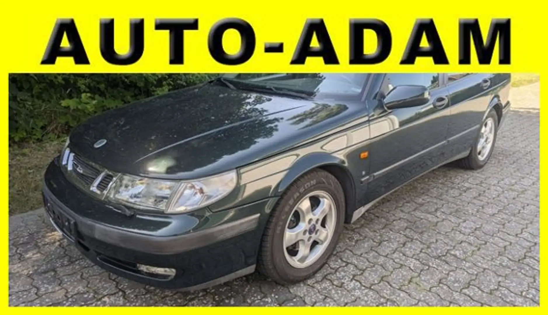 Saab 9-5 Lim.*1 Hand*Automatik*Leder*152.743 Km* Groen - 1