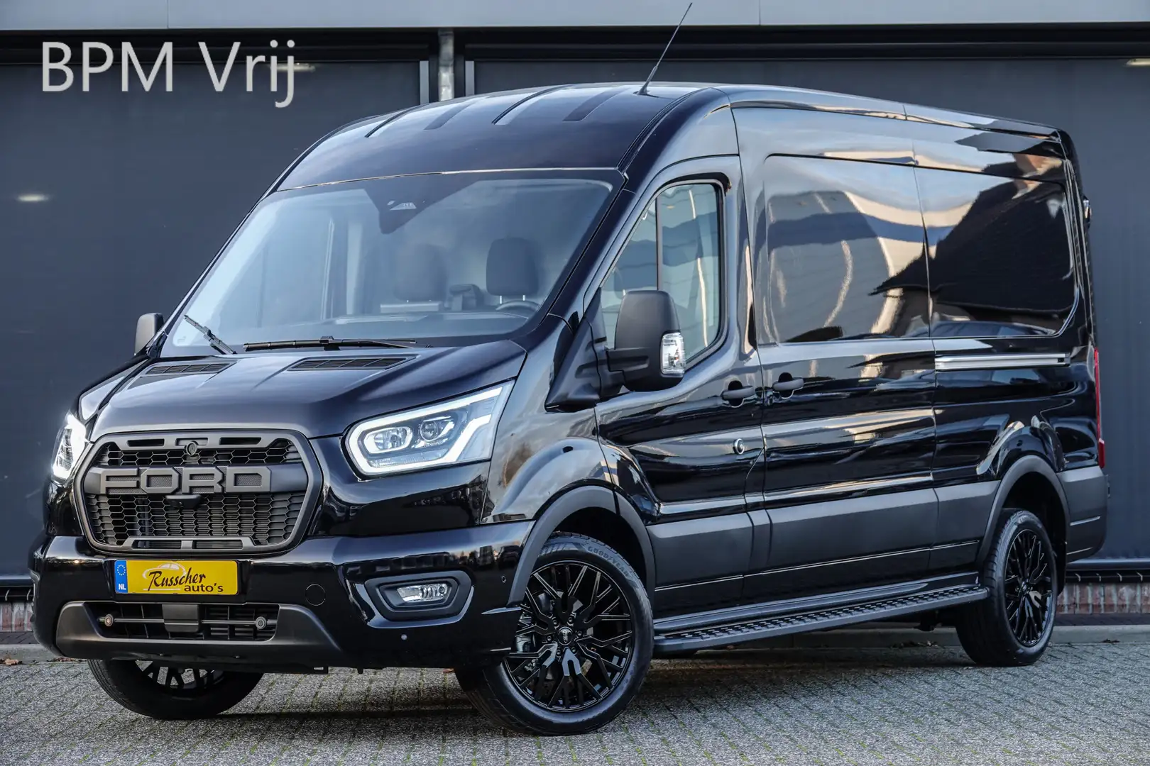 Ford Transit L3H2 | 2.0Tdci 165Pk A8 Aut. | 350 | Raptor Editio Чорний - 1