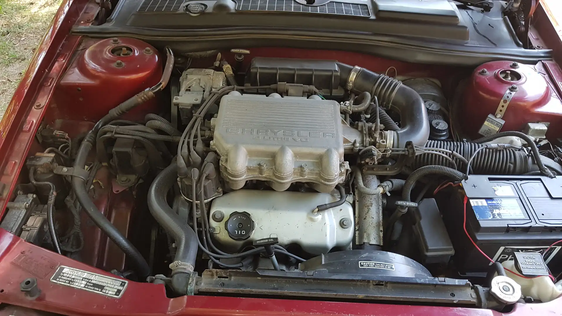 Chrysler Le Baron Le Baron V6 3.0 LX Convertible Cabrio Rot - 2