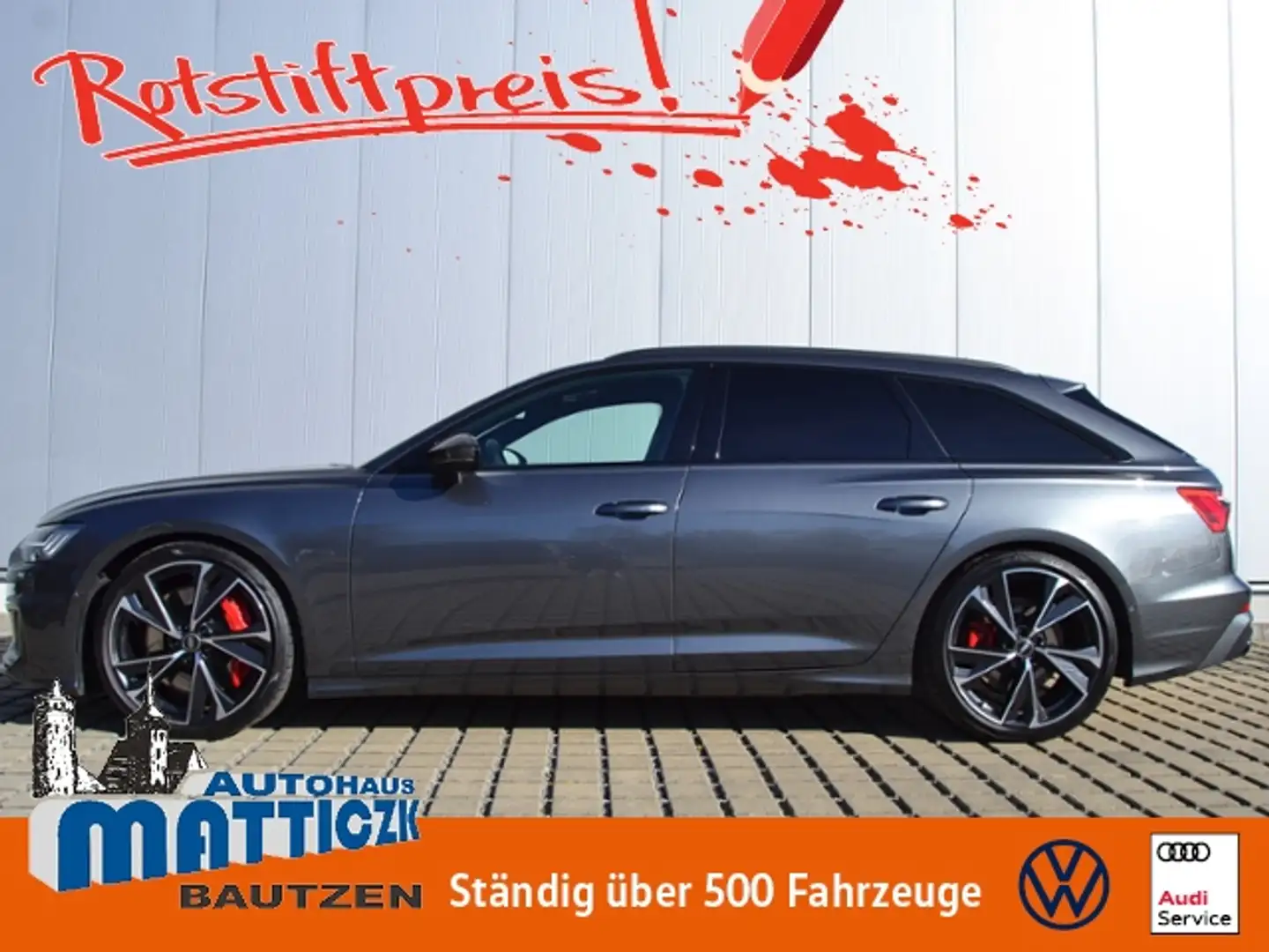 Audi S6 Avant 3.0 TDI quattro NP:128.007/LUFT/21-ZOLL/STA Gris - 1