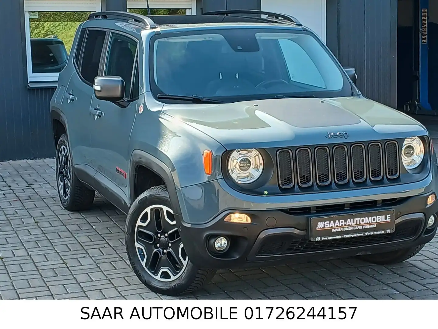 Jeep Renegade 2.0D Trailhawk 4WD/AUTOMATIK/AHK Gris - 1