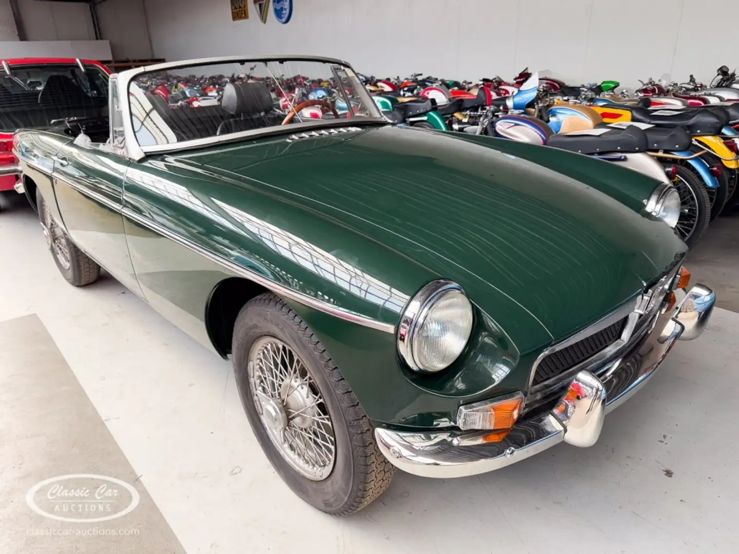 MG MGB Convertible  - ONLINE AUCTION Зелений - 1
