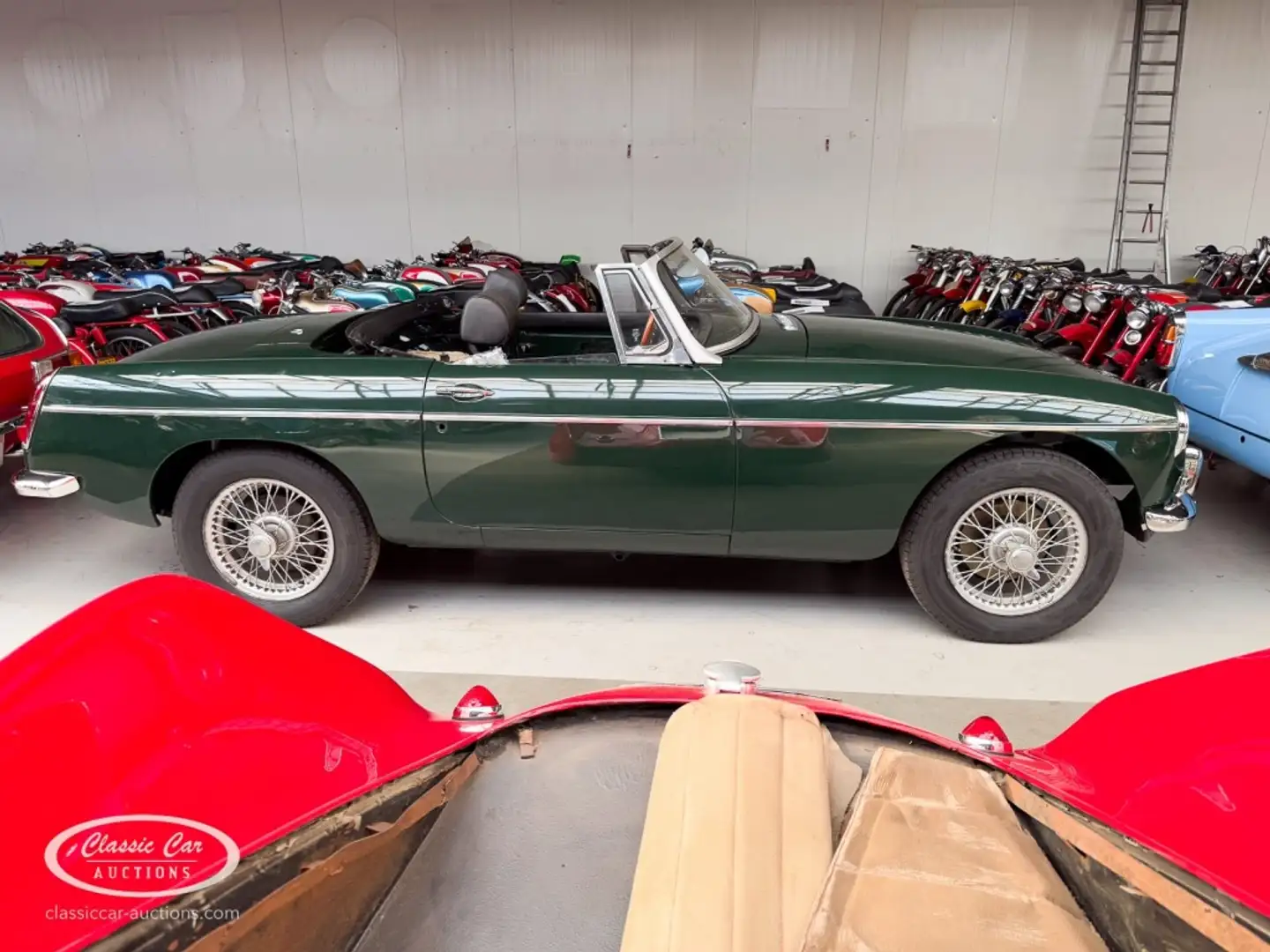 MG MGB Convertible  - ONLINE AUCTION Зелений - 2