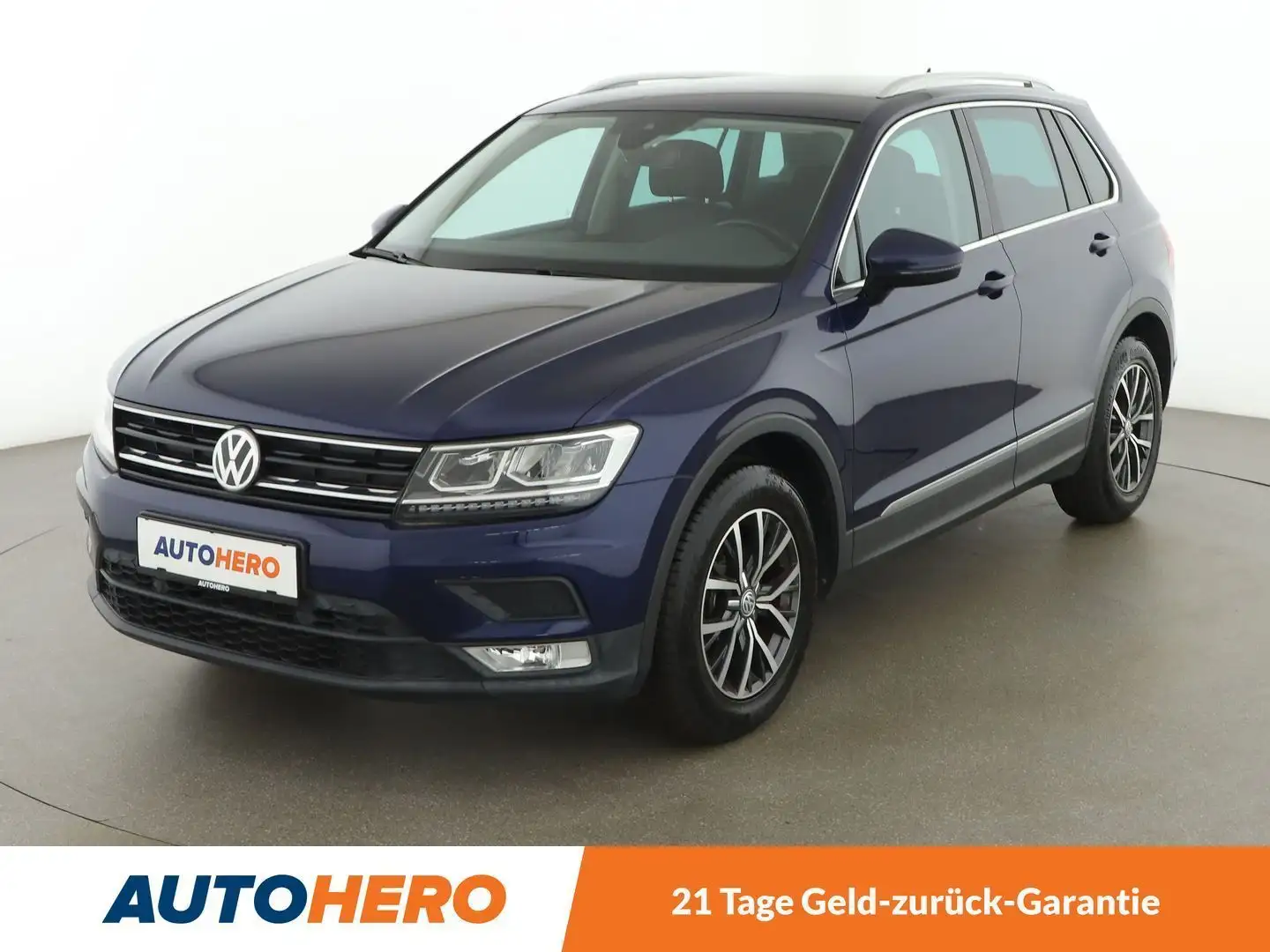 Volkswagen Tiguan 1.4 TSI Comfortline BlueMotion *ACC*SPUR*PDC*LED* Blau - 1