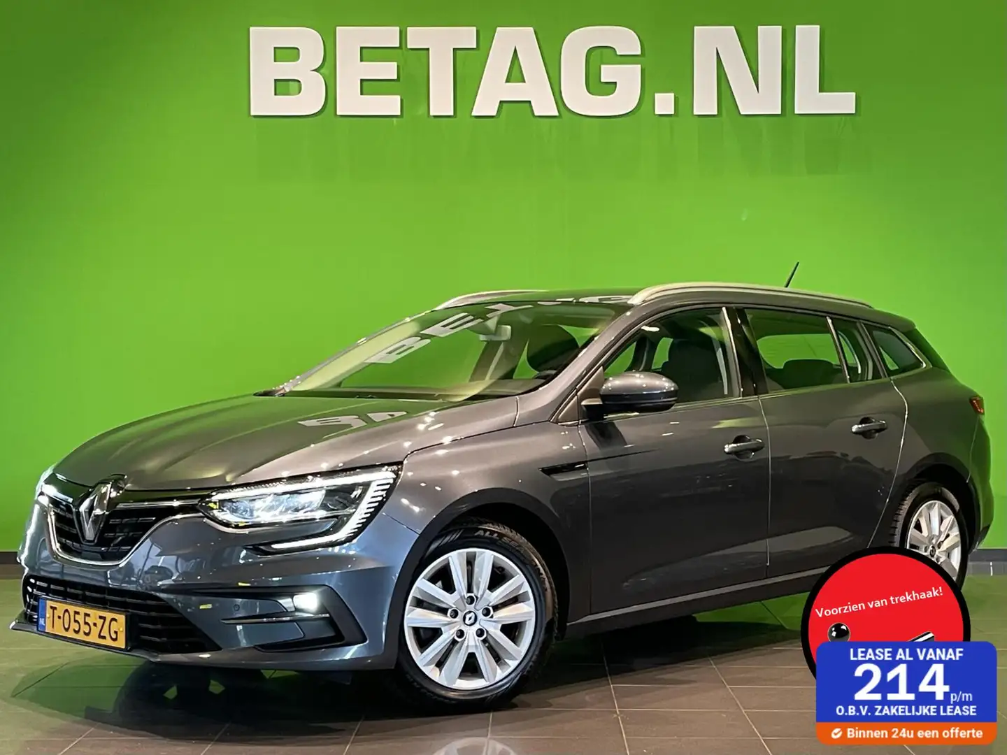 Renault Megane Estate | 1700kg trekgewicht! | CarPlay | Grigio - 1