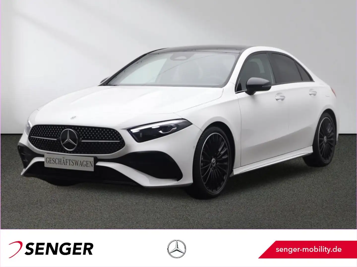 Mercedes-Benz A 200 d Limousine AMG Panorama Multibeam-LED AHK Wit - 1