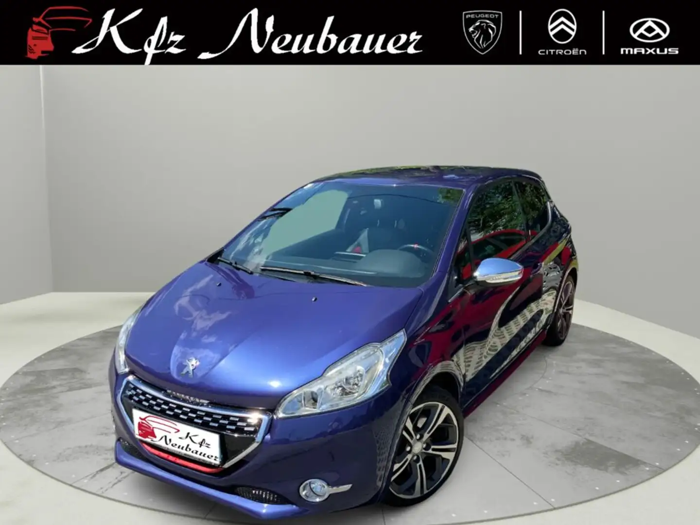 Peugeot 208 GTi Blauw - 1
