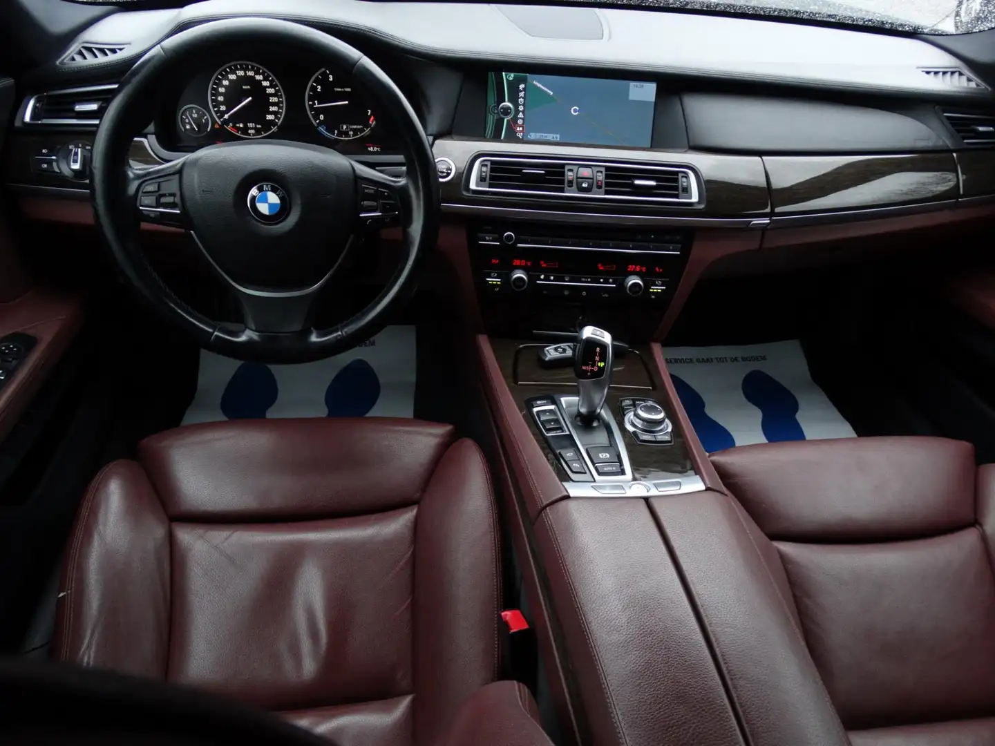 BMW 740 7-serie 740i High Executive - PANORAMADAK - SOFT C Чорний - 2