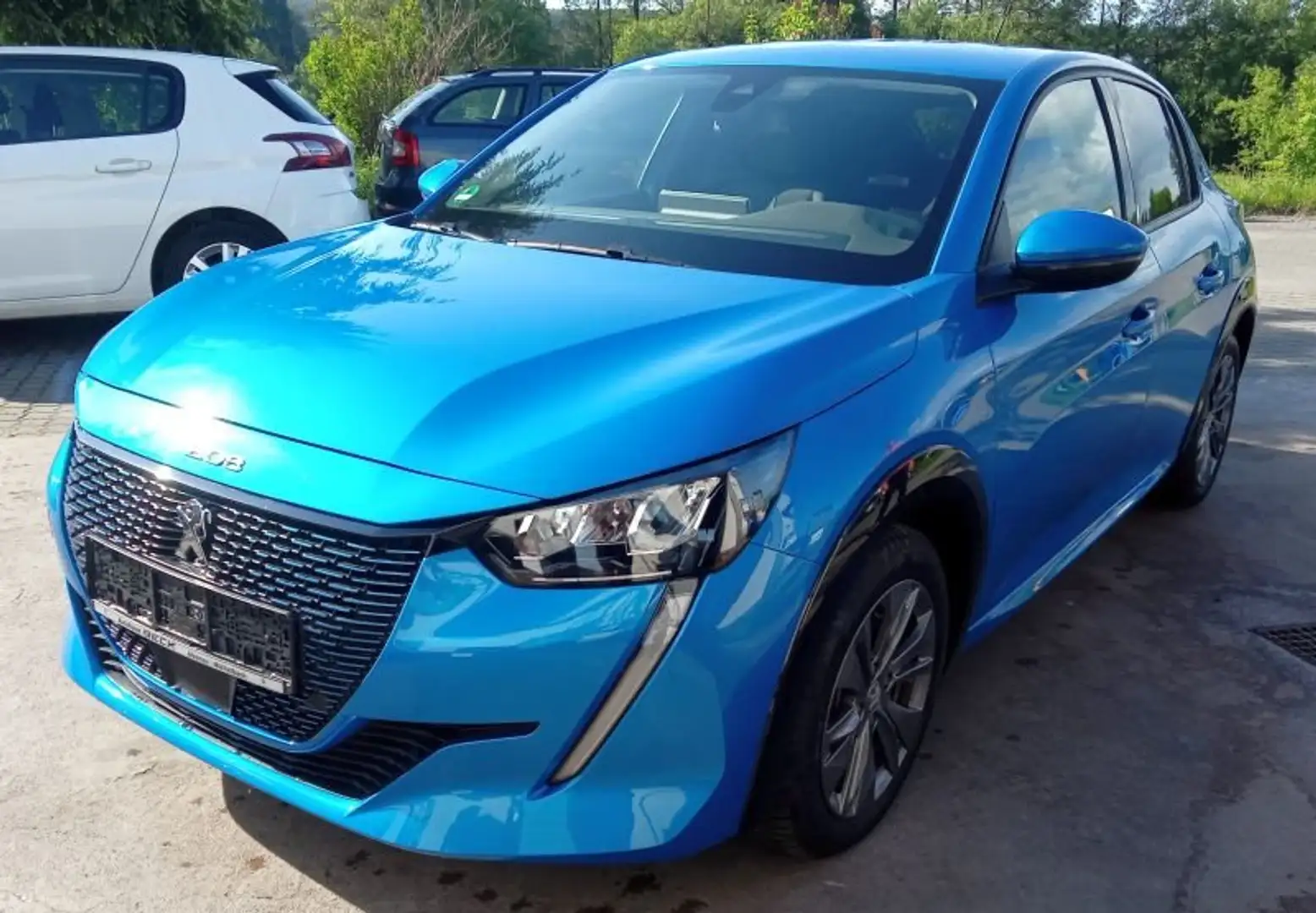 Peugeot e-208 208 Elektromotor 136 Allure Pack Blau - 1