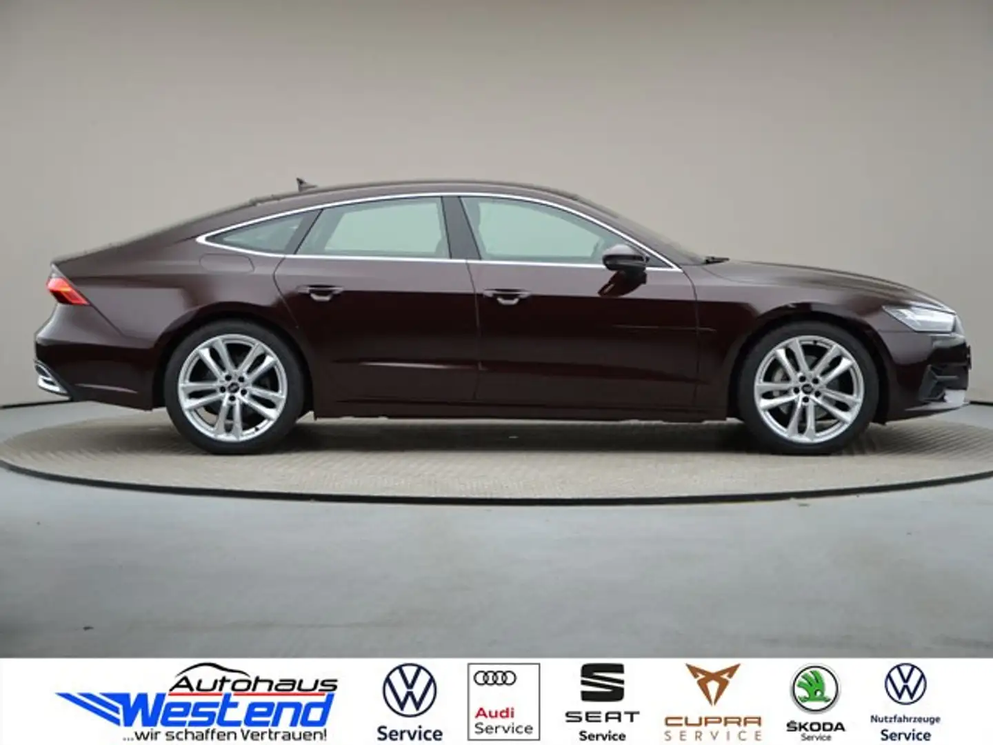 Audi A7 Sportback 45 TFSI 180kW S tr qu. Leder HDMatrix Na Red - 2