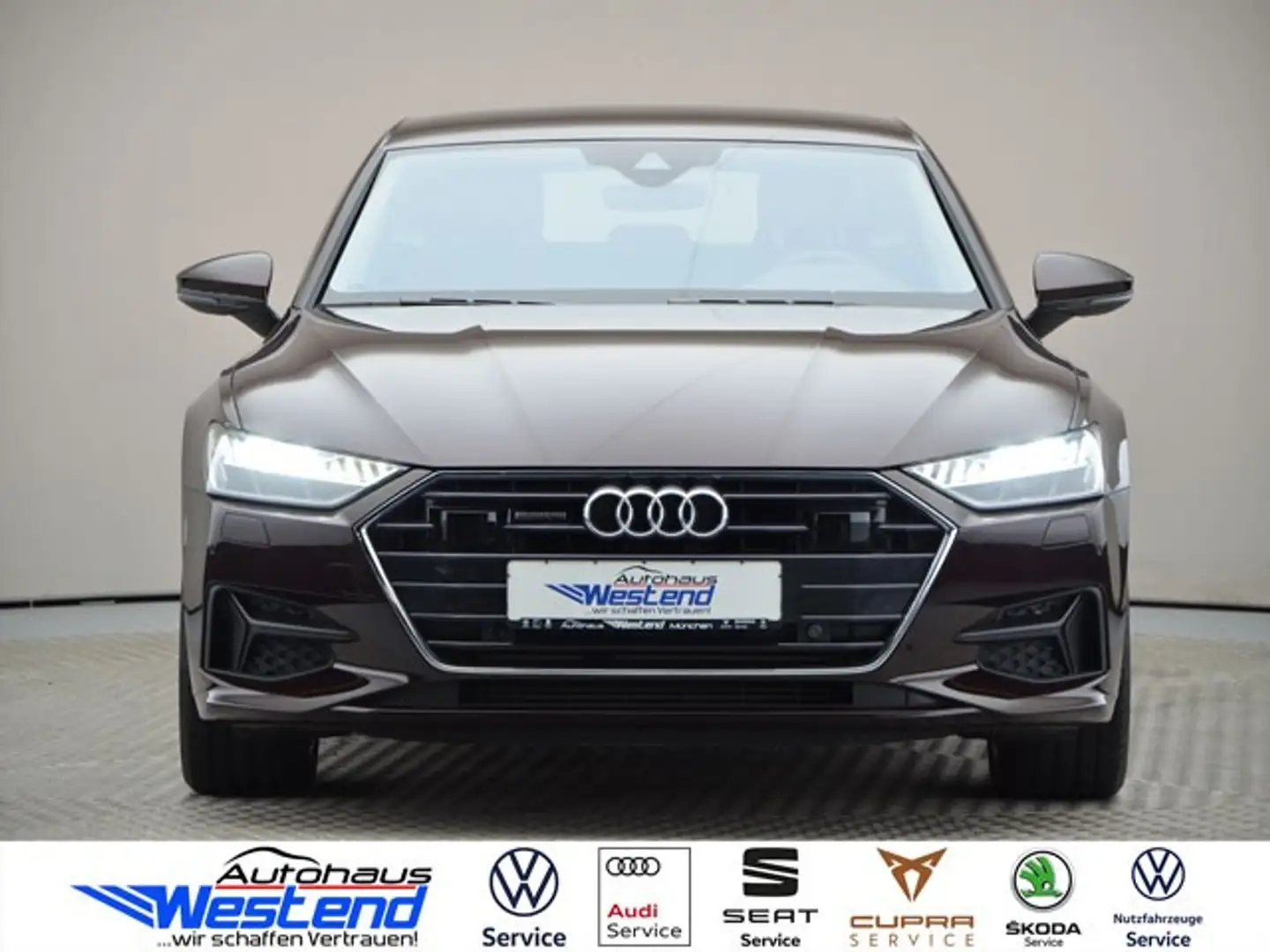 Audi A7 Sportback 45 TFSI 180kW S tr qu. Leder HDMatrix Na Red - 1
