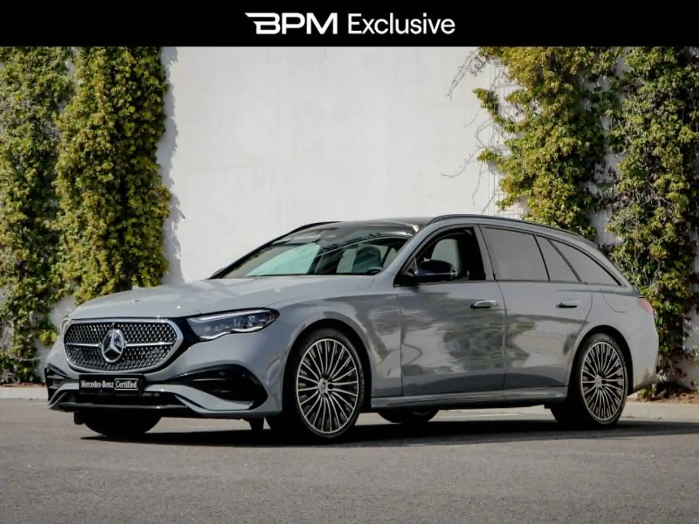 Mercedes-Benz E 300 300 e Hybrid EQ 204+129ch AMG Line+ 9G-Tronic Argent - 1